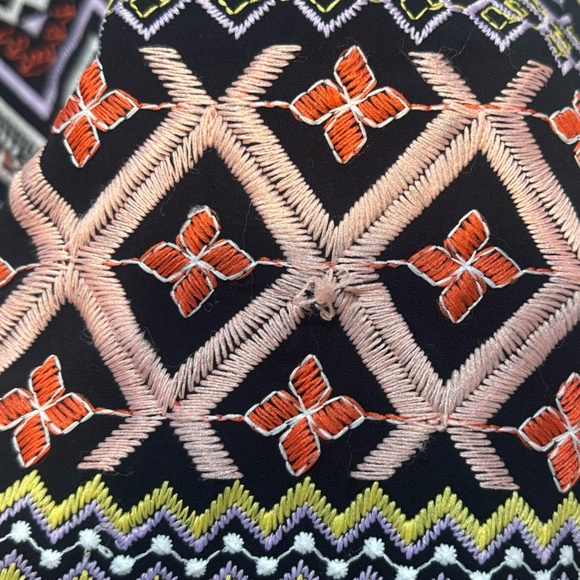 Anthropologie Akemi + Kin Geo-Embroidered Dress Size 4 EUC - Picture 14 of 15